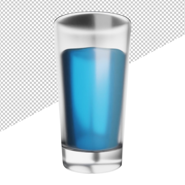 PSD drink glaswater