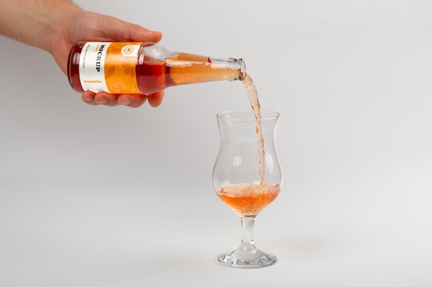 drink packaging mockup