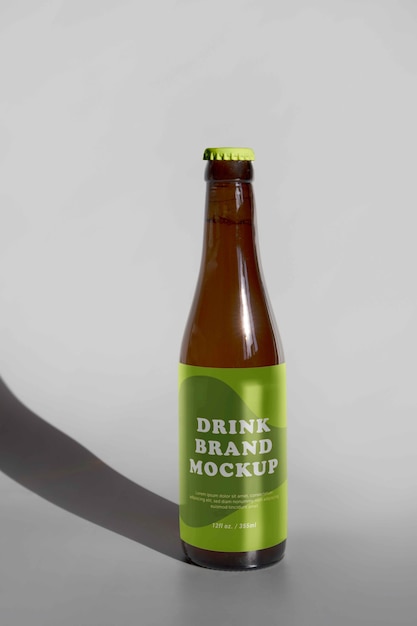 Drinkmerk in studio mockup