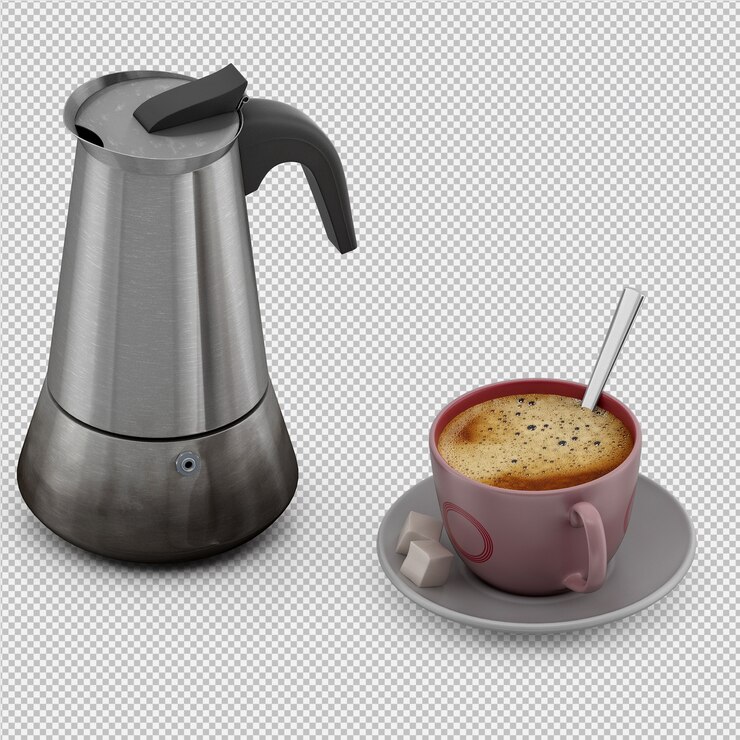 PSD drinks in 3d isolated render