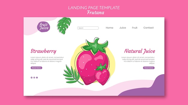 drinks landing page