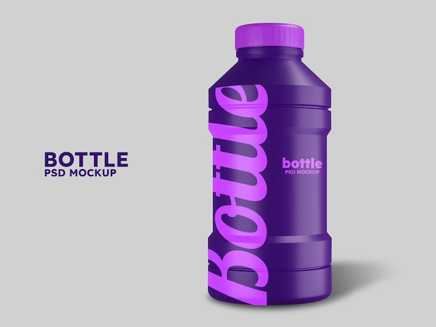 Drinkwaterfles mockup