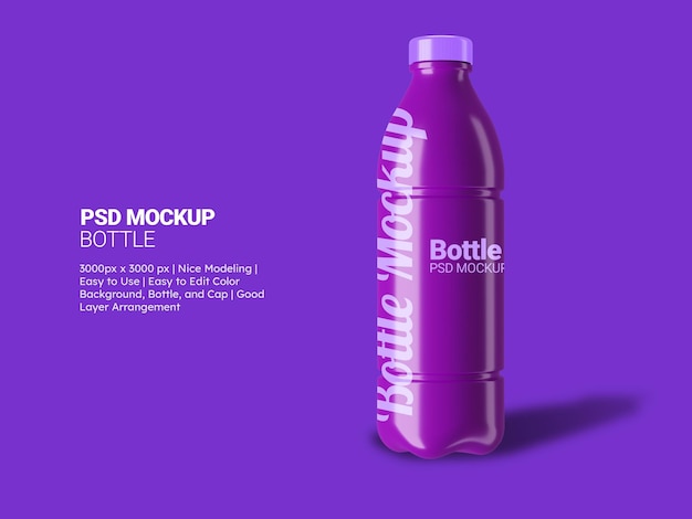 Drinkwaterfles mockup