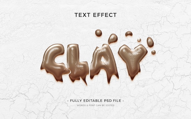 PSD dripping text effect