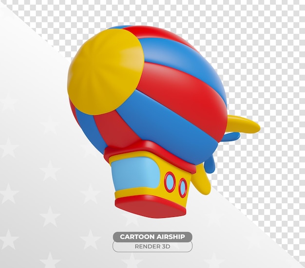 PSD drivable cartoon children's toy with transparent background