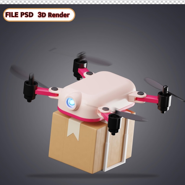 PSD drone delivery