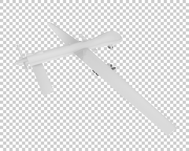 PSD 무인 항공기 투명 배경 3d 렌더링 그림에 격리