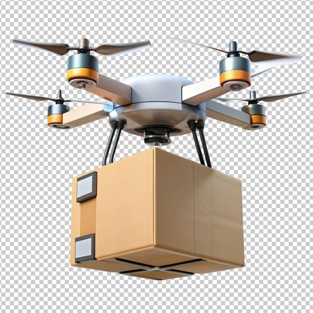 drone with delivery boxes