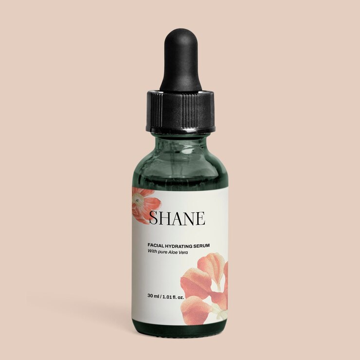 PSD dropper bottle mockup beauty product packaging psd