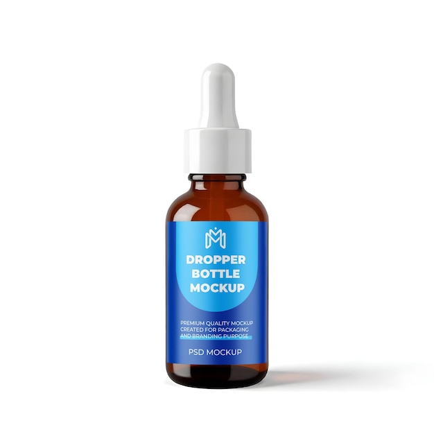 DROPPER bottle mockup