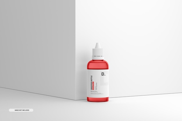 PSD dropper bottle mockup