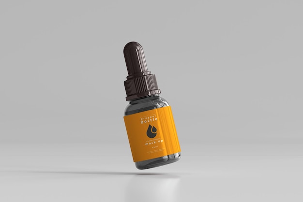 dropper bottle mockup