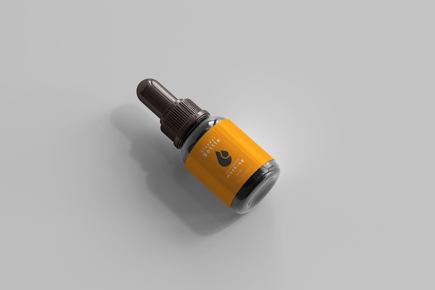 Dropper bottle mockup