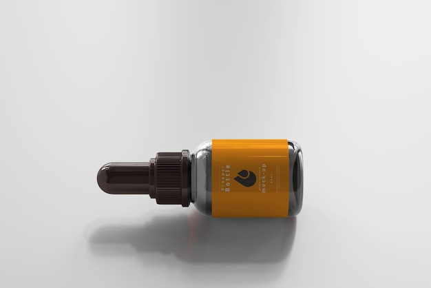 Dropper bottle mockup