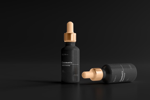 Dropper Bottle Mockup