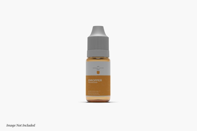 Dropper bottle mockup