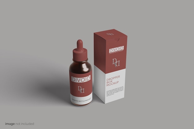 Contagocce bottle mockup