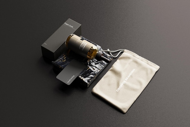 Dropper Bottle Mockup