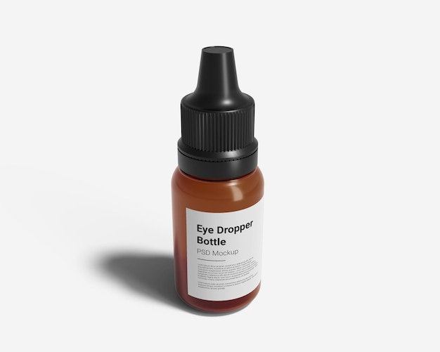 Dropper bottle mockup