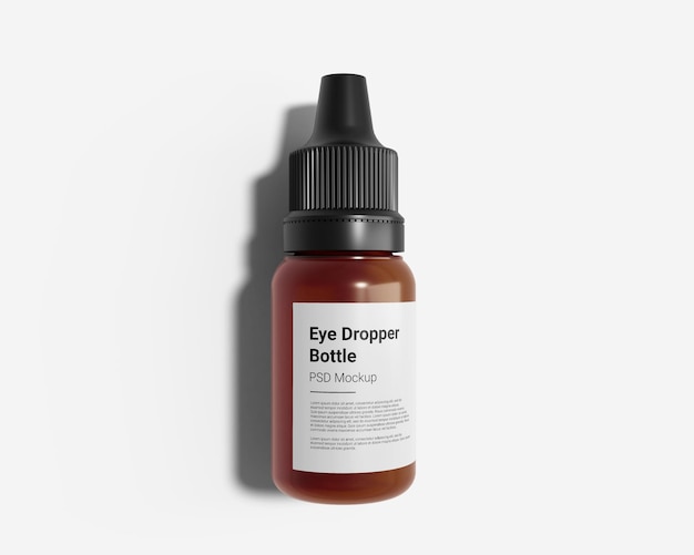 Dropper bottle mockup