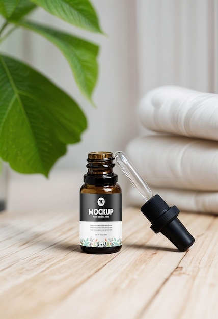 dropper bottle mockup