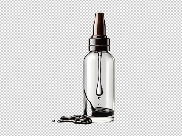 Dropper on transparent background