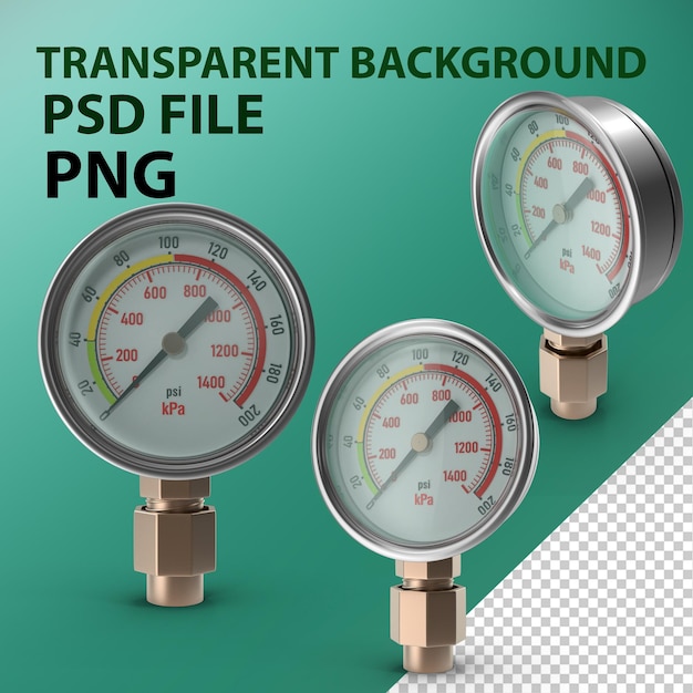 PSD drukmeter png