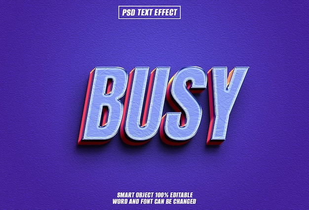drukte tekst effect lettertype bewerkbare typografie 3d tekst