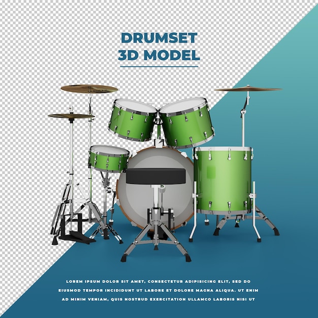 PSD drumset