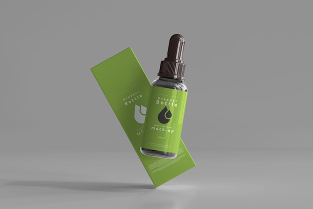 Druppelfles Mockup Box