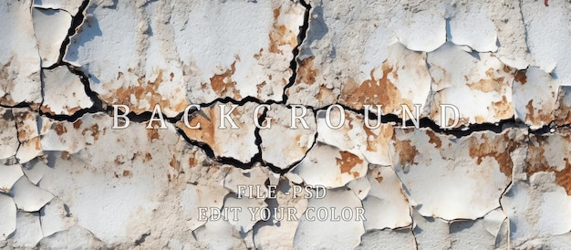 Dry soil texture white cracked soil background