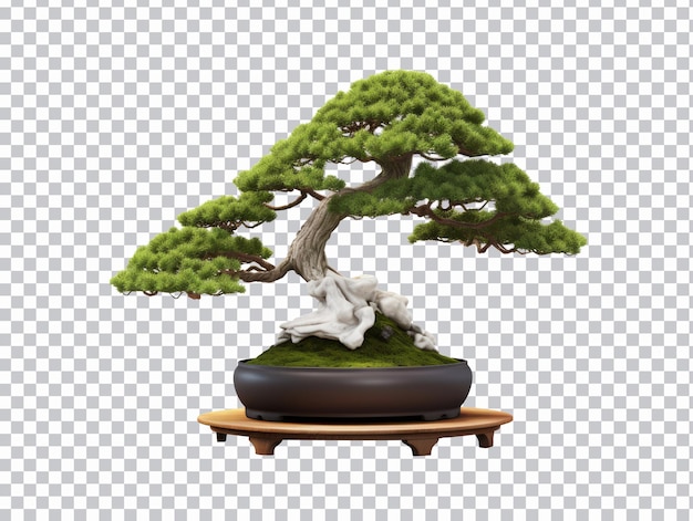 PSD drzewo bonsai png