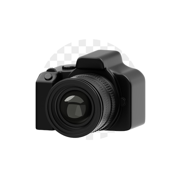 Dslr Camera 3D Icon