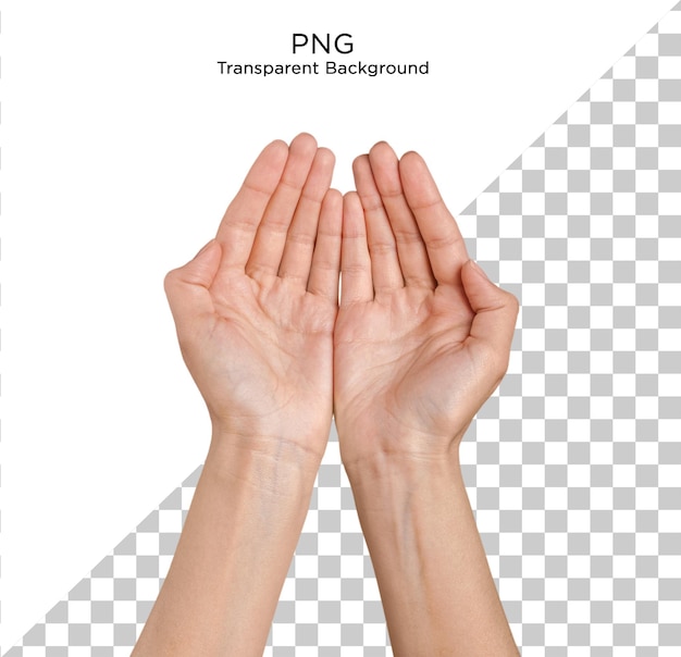 ドゥア・ハンド・イスラム 祈り 写真 psd png