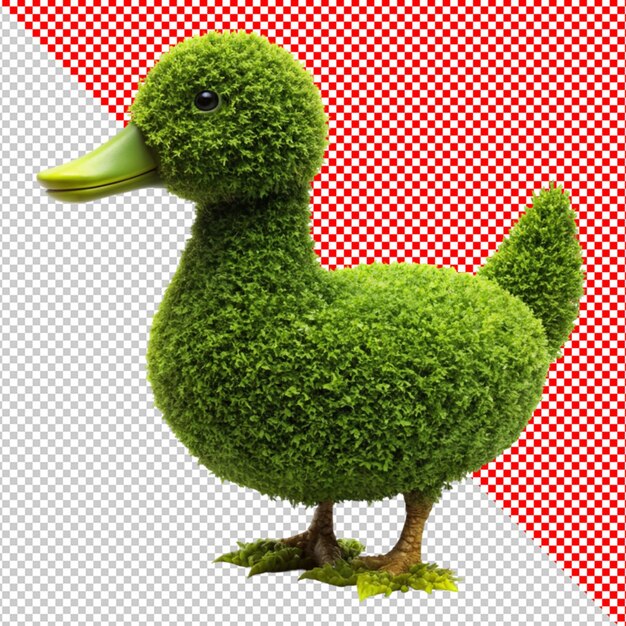 PSD duck topiary concept