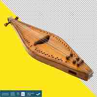 PSD dulcimer on white background chaos 0 artistic rendering 11 transparent background png psd