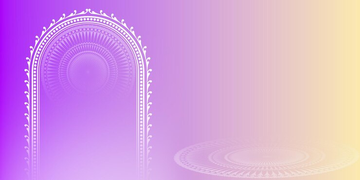 PSD durga puja banner decorative background