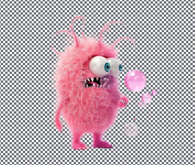 Dus Pretty Bubbles McFluff geïsoleerd op een doorzichtige achtergrond