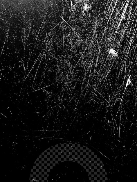 dust particles overlay effect on transparent background