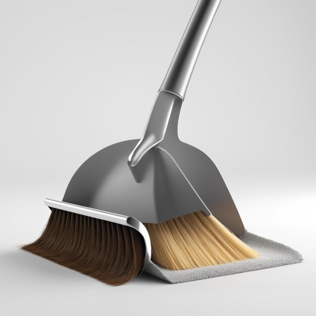 PSD dustpan psd su sfondo bianco