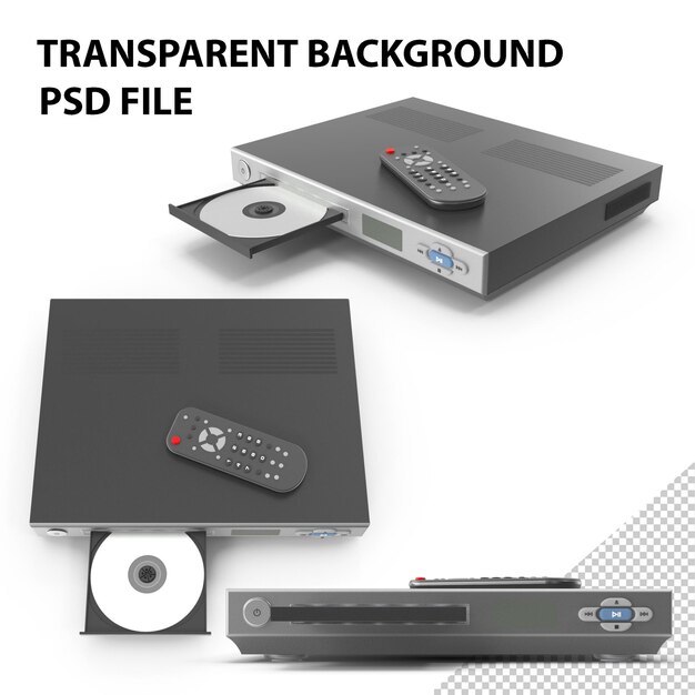 PSD dvd-speler png