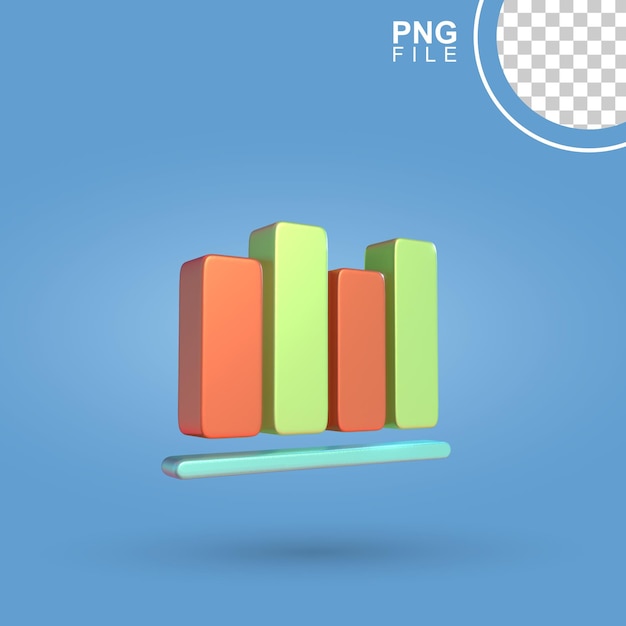 PSD dynamic 3d bar chart