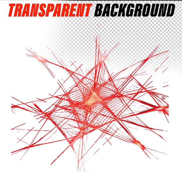 PSD Динамическая абстрактная волновая линия фонового векторного изображения из красных изогнутых полос