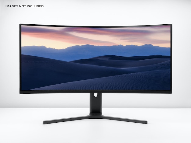PSD mockup dinamico del monitor dello schermo