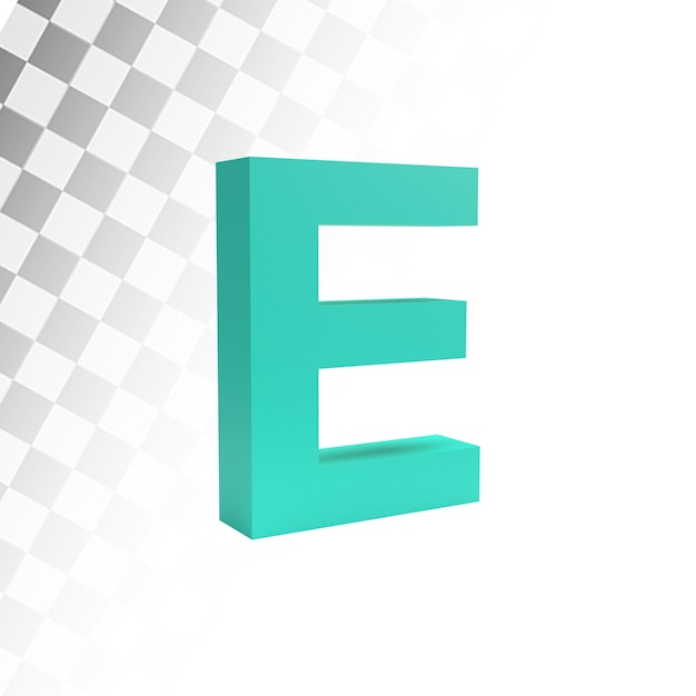 E letter photo transparent