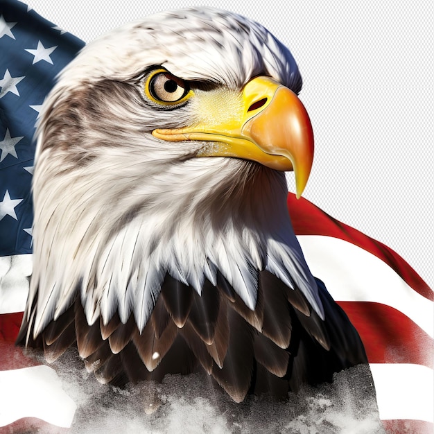 PSD eagle usa flag