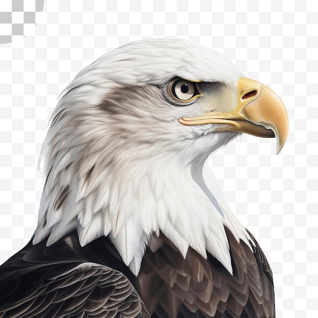 PSD aquila pittura ad acquerello png