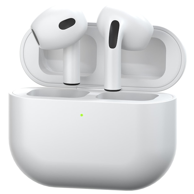 earbuds 3D Icon Illustration