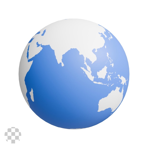 earth 3d icon