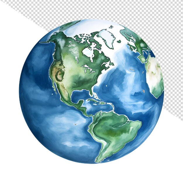 PSD earth clipart earth illustration